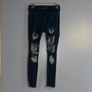 hollister, curvy high-rise jean legging.